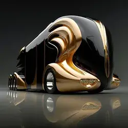 FUTURISTIC CONCEPT LUXURY CAR