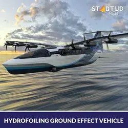 World's first hydrofoiling ground effect vehicle