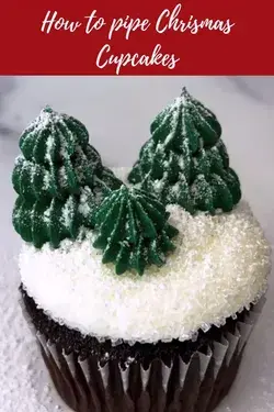 How to make & Christmas Cupcakes