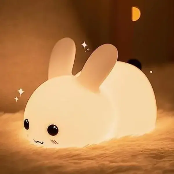 Cute bunny lamp