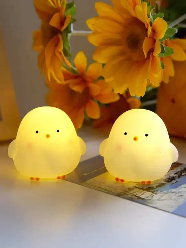 1pc Chick Shaped Night Light