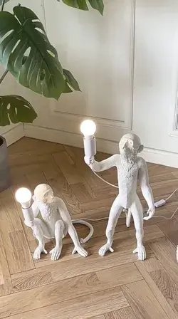 Jungle Monkey Lamp