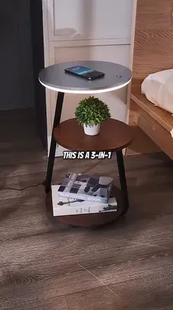 3-IN-1 TABLE for bedroom 🤯