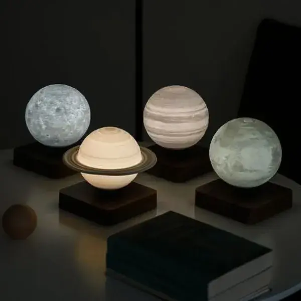 Planet lamp design for decoration