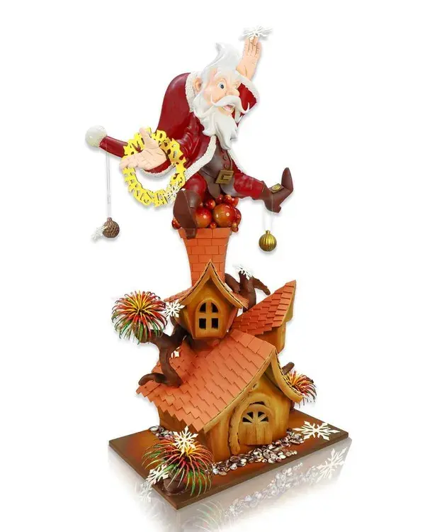 Chocolate Santa