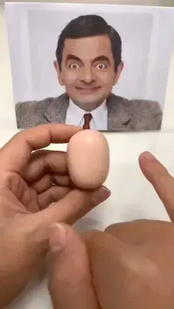 Mr bean sculpture | polymer clay art | art and craft for kids | diy art | clay craft | sculpture art