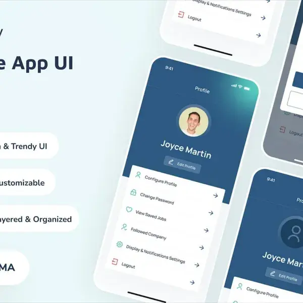 Jorry - Profile App UI