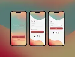 Sign Up Page | Meditation App | Daily UI Challenge