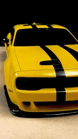 3D Printed Dodge Challenger Rc Car - 3D Printing Timelapse