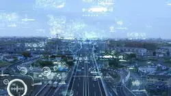 Transportation and Technology Concept. its Stock Footage Video