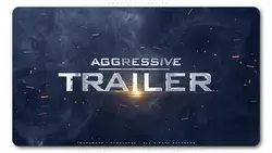 Aggressive Trailer // After Effects