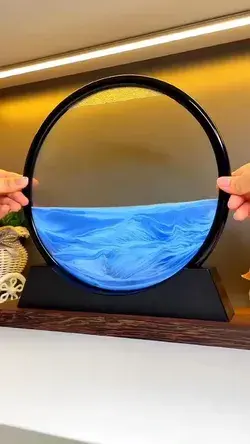 3D Landscape Relaxing Flowing Sand Decoration