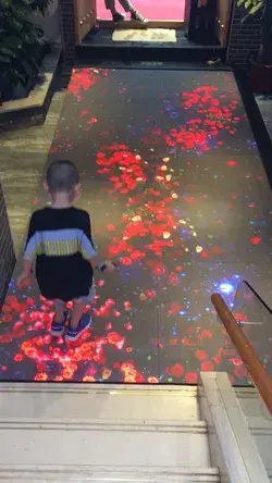 Interactive LED Dance Floor for Games