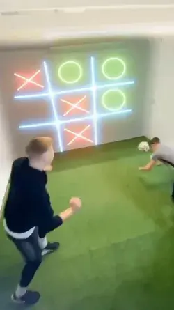 Tic tac toe soccer by @john.farnworth