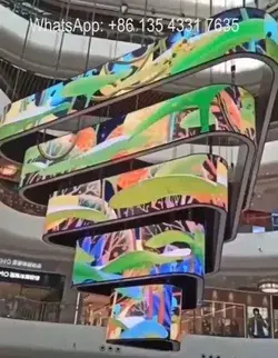 Creative flexible LED display screen