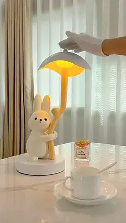 Rabbit Night Light: lamp for kids' room, nursery lighting