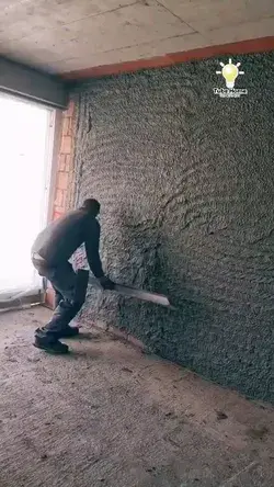 worker applying cement properly - tube home