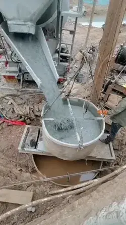 Concrete pouring