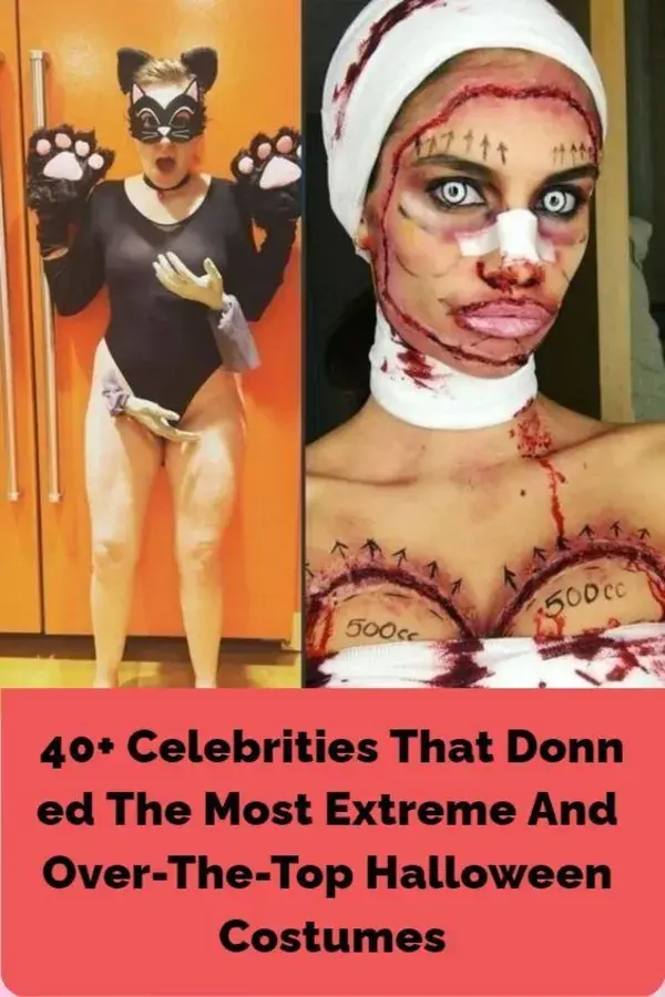 40+ Celebrities That Donned The Most Extreme And Over-The-Top Halloween Costumes