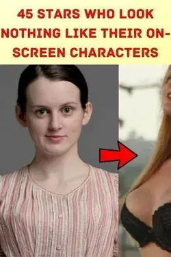 45 Stars Who Look Nothing Like Their On-Screen Characters