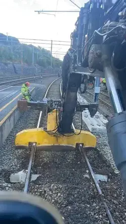 Train track repairs