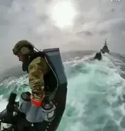 Royal Marine Tests Jet  Pack