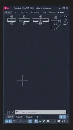 AutoCAD Floor Plan