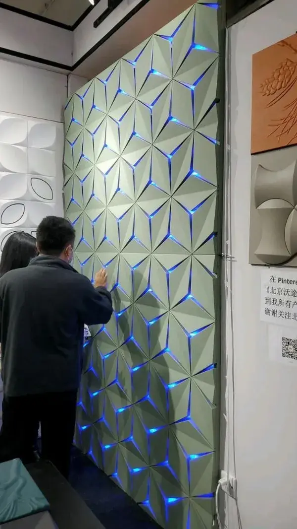 3D wall panels