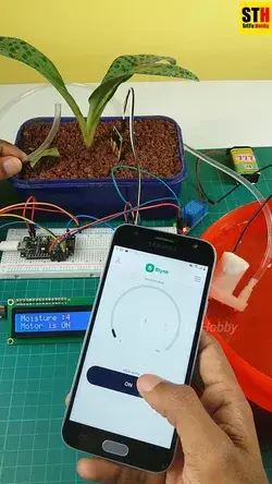 Plant watering System With Nodemcu ESP8266