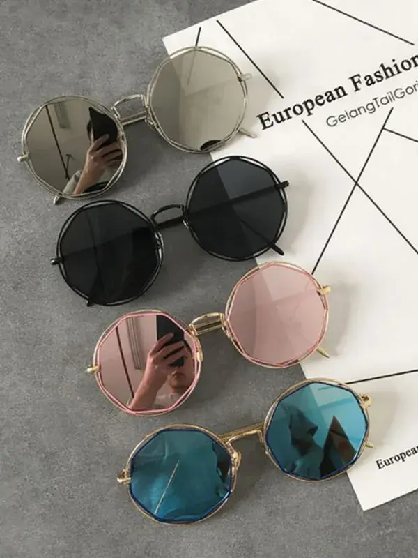 Buy Luxury colourfull Metal Sunglasses online