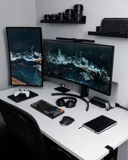 Minimalist workspace | Setup Inspiration