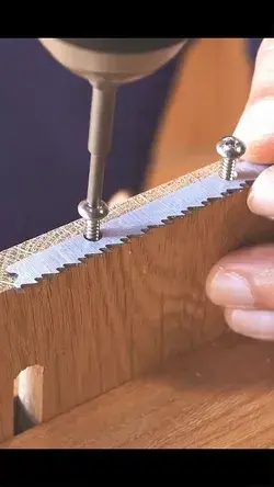 Auxiliary tool for making wooden pins - cool woodworking projects