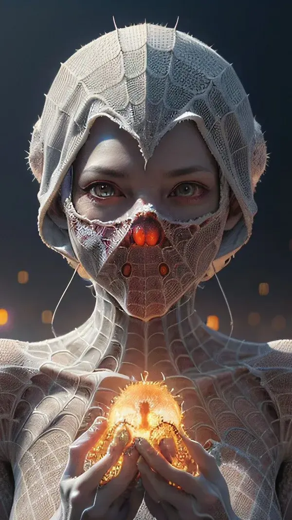 Spider girls ( ai, aiwork, art, digitalart)