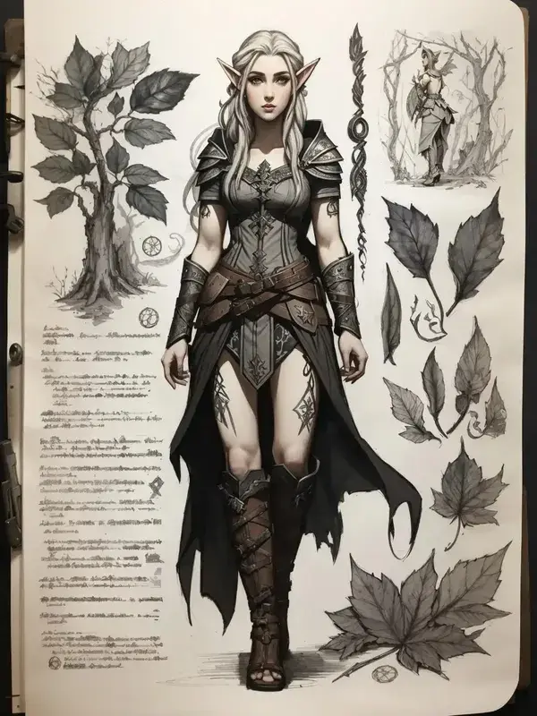 FEMALE ELF WARRIOR