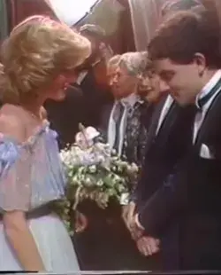 Princess Diana & Rowan Atkinson