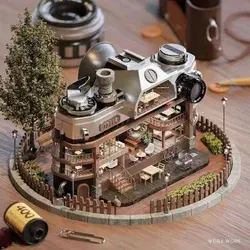 Household Appliances turned into Buildings