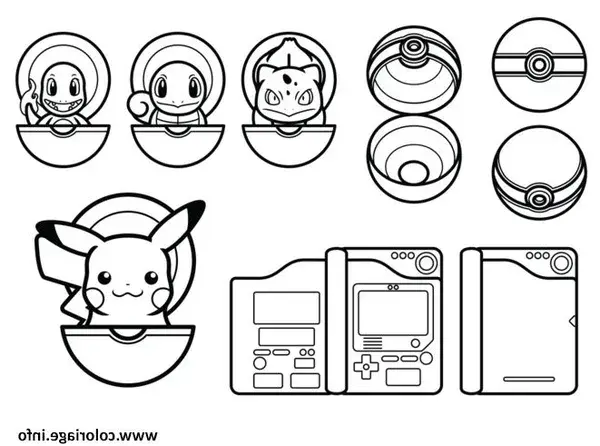 8 Qualité Pokeball Coloriage Pics