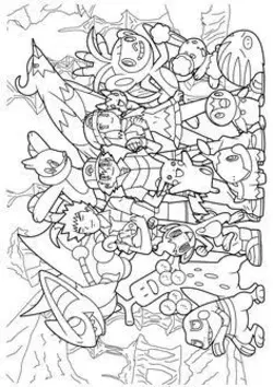 coloring book page