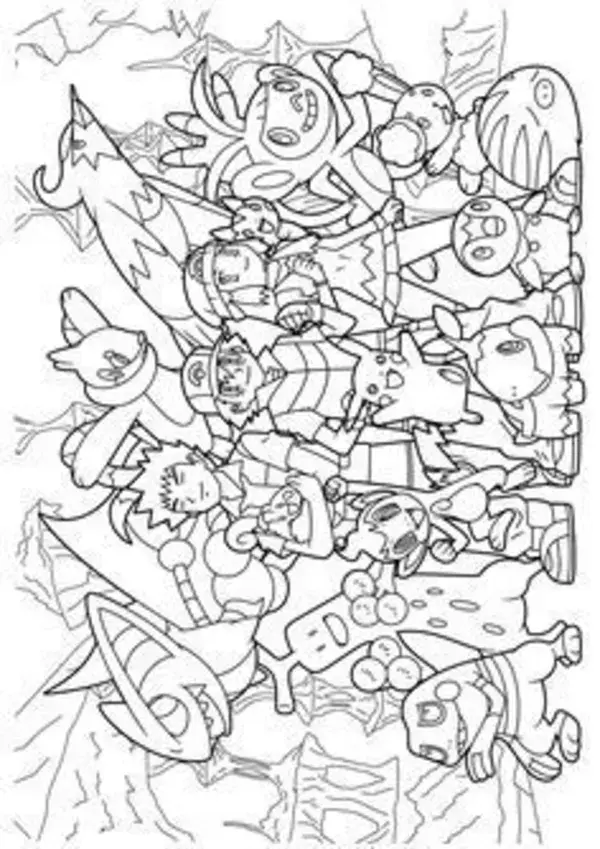 coloring book page