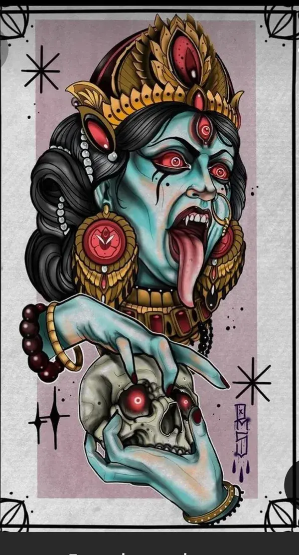 Goddess Kali.