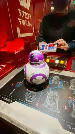 You can build your OWN droid at the droid depot in Disney world!