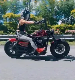 Lady Biker