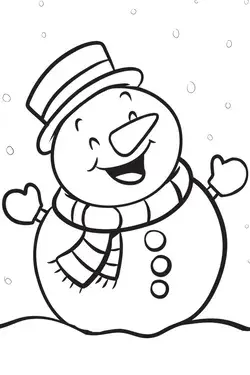 50+ Winter Coloring Pages For Kids