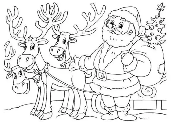 funny coloring page for kids