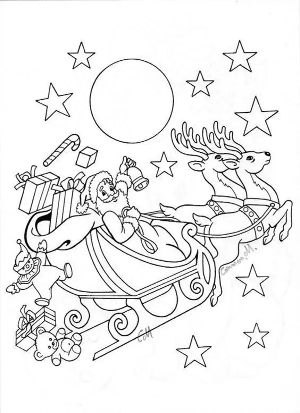 funny coloring page for kids