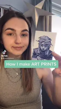 How to make art prints tutorial