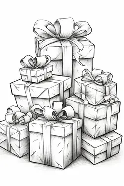 Christmas | Free Coloring Pages Kids & Adults