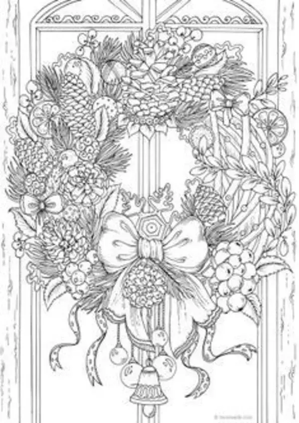 Colouring book page