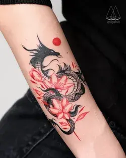 Dragon tatoo