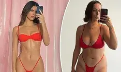 Celeste Barber roasts Kendall Jenner by recreating THAT lingerie selfie everyone says is Photoshopped... after taking a swipe at her sister Kylie in a parody video